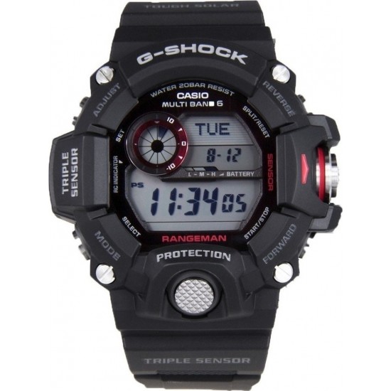 CASIO G-SHOCK DIGITAL BLACK CASE GW-9400-1ER