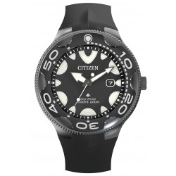Citizen Promaster Eco-Drive Black Rubber Strap BN0235-01E