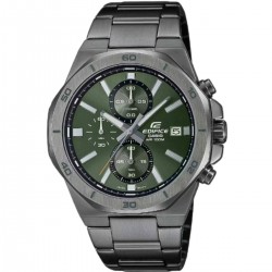CASIO EDIFICE CHRONOGRAPH STAINLESS STEEL BRACELET EFV-640DC-3AVUEF
