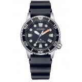 CITIZEN PROMASTER ECO-DRIVE BLACK RUBBER STRAP EO2020-08E