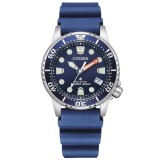 CITIZEN PROMASTER ECO-DRIVE BLUE RUBBER STRAP EO2021-05L