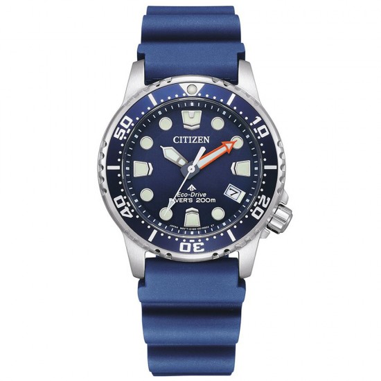 CITIZEN PROMASTER ECO-DRIVE BLUE RUBBER STRAP EO2021-05L