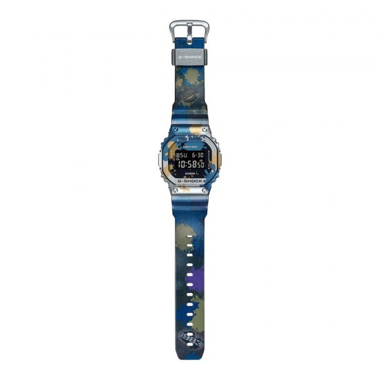 CASIO G-SHOCK ΜΕ ΠΟΛΥΧΡΩΜΟ ΚΑΟΥΤΣΟΥΚ ΛΟΥΡΑΚΙ GM-5600SS-1ER