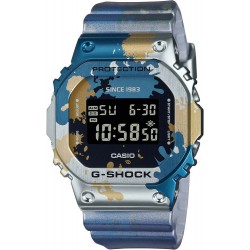 CASIO G-SHOCK ΜΕ ΠΟΛΥΧΡΩΜΟ ΚΑΟΥΤΣΟΥΚ ΛΟΥΡΑΚΙ GM-5600SS-1ER