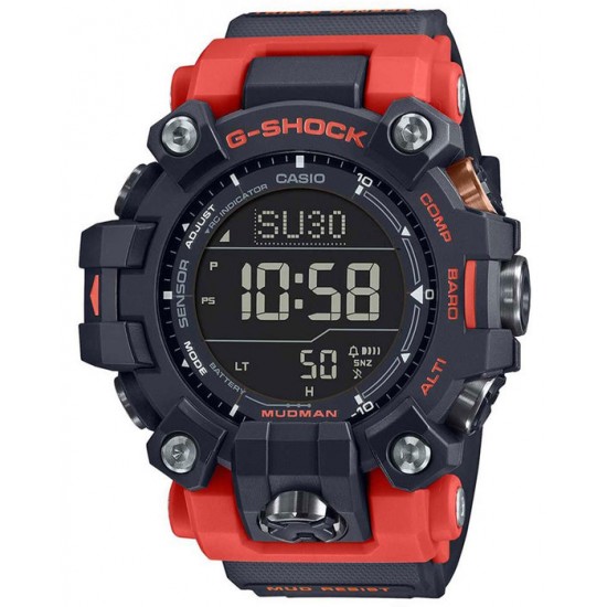CASIO G-SHOCK TOUGH SOLAR BLACK RESIN STRAP GW-9500-1A4ER
