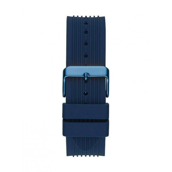 GUESS BLUE SILICONE STRAP GW0057G3