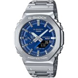 CASIO G-SHOCK TOUGH SOLAR ΜΕ ΜΠΛΕ ΚΑΝΤΡΑΝ ΚΑΙ ΜΠΡΑΣΕΛΕ GM-B2100AD-2AER
