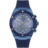 GUESS BLUE SILICONE STRAP GW0057G3
