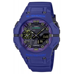CASIO G-SHOCK ANALOG-DIGITAL BLACK RUBBER STRAP GA-B001CBR-2AER