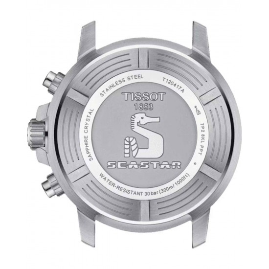 Tissot T-Sport Seastar Chronograph Grey Fabric Strap T1204171708101