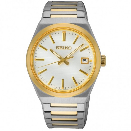 Seiko Two Tone Stainless Steel Bracelet SUR558P1