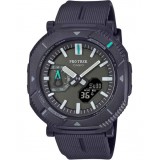 Casio Protrek Solar Dual Time Chronograph Black Biosourced Strap PRJ-B001-1ER