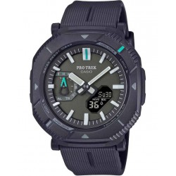 Casio Protrek Solar Dual Time Chronograph Black Biosourced Strap PRJ-B001-1ER