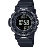 CASIO Protrek Tough Solar χρονογράφος με μαύρο λουράκι PRW-35Y-1BER