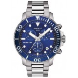 TISSOT T-SPORT SEASTAR CHRONOGRAPH SILVER STAINLESS STEEL BRACELET T1204171104100