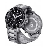 Tissot T-Sport Seastar Chronograph Silver Stainless Steel Bracelet T1204171105100