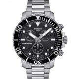 Tissot T-Sport Seastar Chronograph Silver Stainless Steel Bracelet T1204171105100