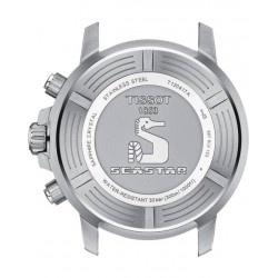 TISSOT Seastar Chronograph Silver Stainless Steel Bracelet T1204171105101