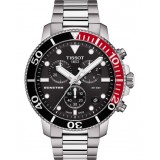 TISSOT Seastar Chronograph Silver Stainless Steel Bracelet T1204171105101