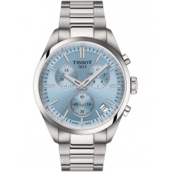 TISSOT T-Classic PR 100 Chronograph Silver Stainless Steel Bracelet T1504171135100