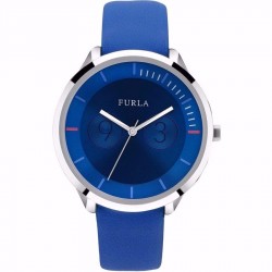 FURLA BLUE LEATHER STRAP R4251102504